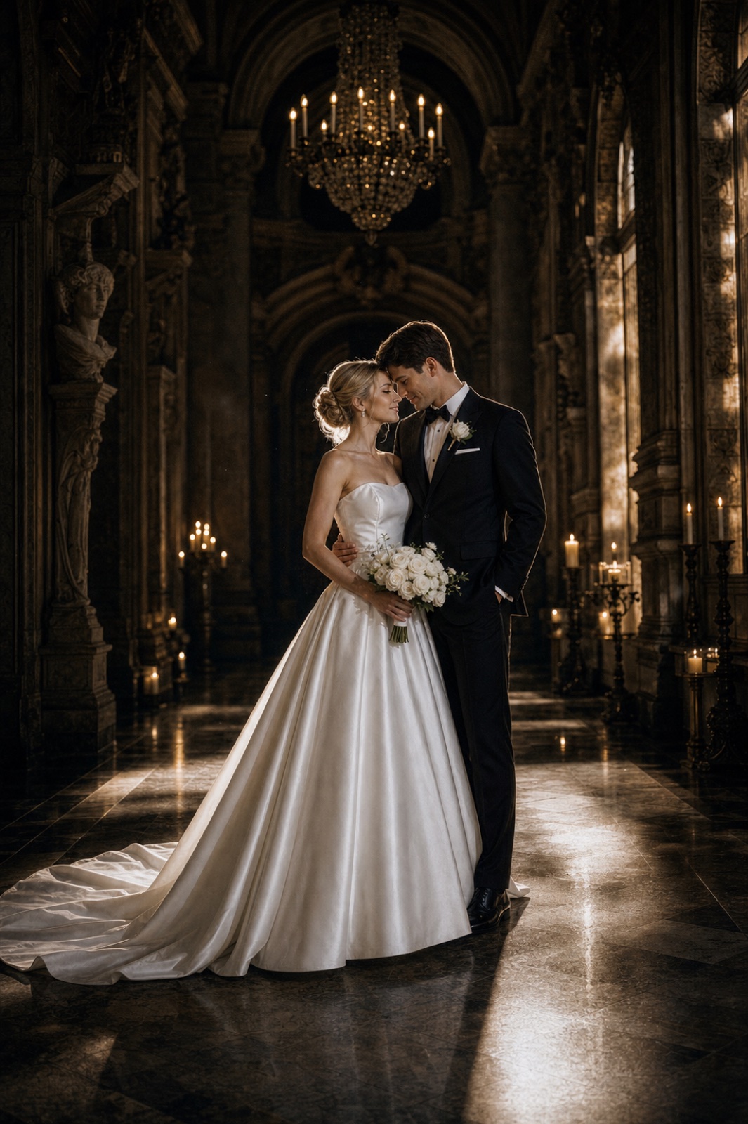 Cinematic Wedding Photos vs Editorial Wedding Photos: Which Should Couples Use? wedding inspiration image with a clear couple subject