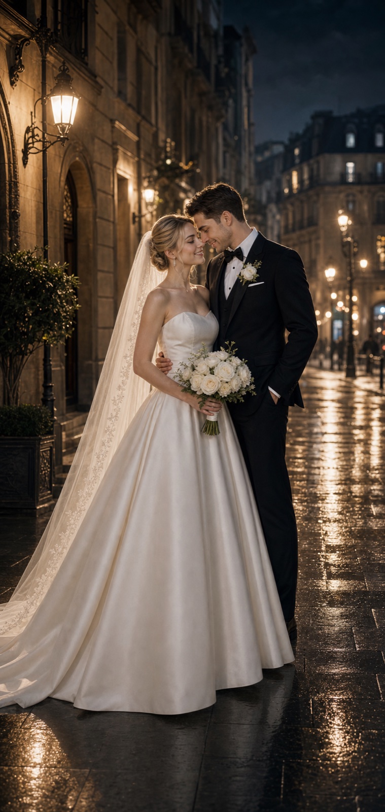 AI Cinematic Wedding Photo Generator: Create Useful Wedding Visuals wedding inspiration image with a clear couple subject