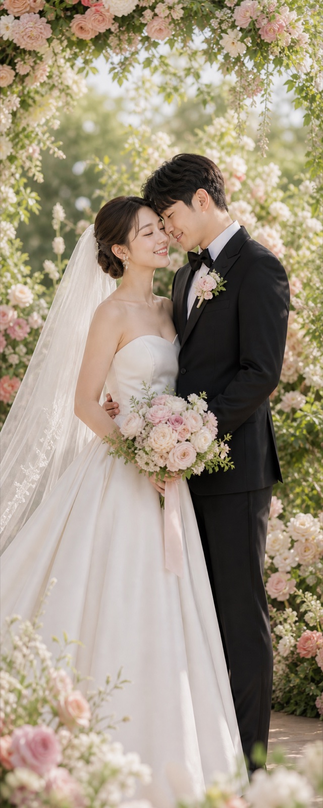 AI Wedding Photos vs Professional Wedding Photography: Which Should Couples Use? wedding inspiration image with a clear couple subject