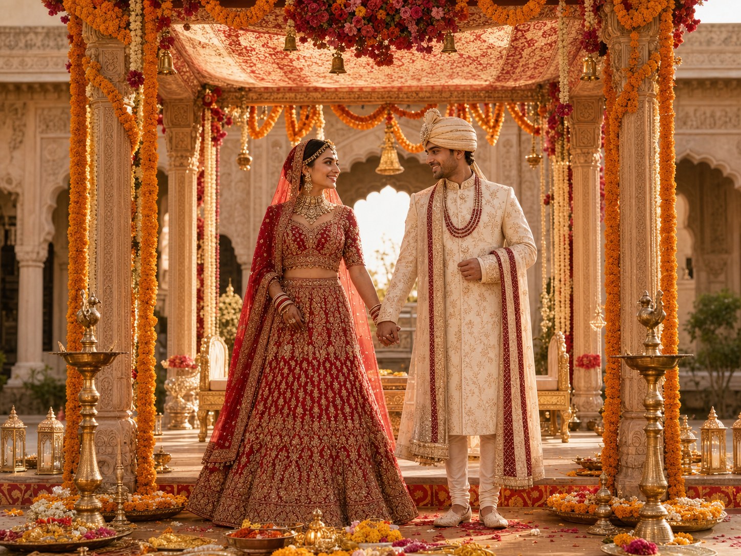 Indian Wedding Photos vs Western Bridal Portraits wedding inspiration image with a clear couple subject