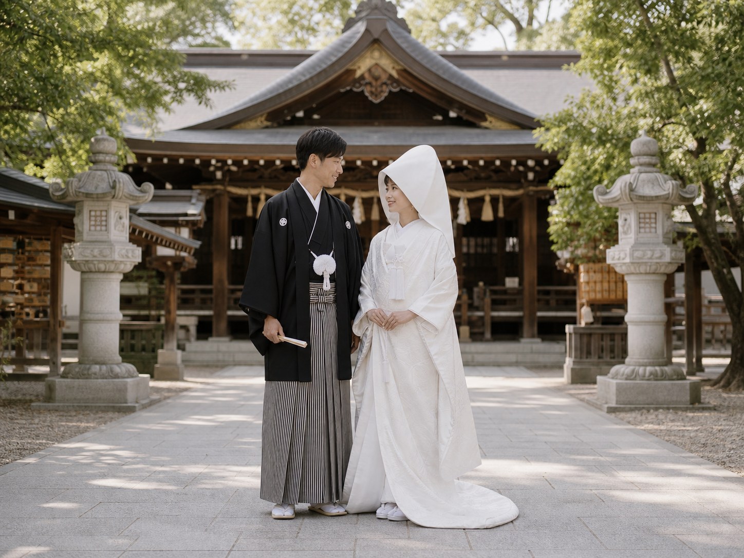 AI Kyoto Wedding Photo Generator: Create Useful Wedding Visuals wedding inspiration image with a clear couple subject
