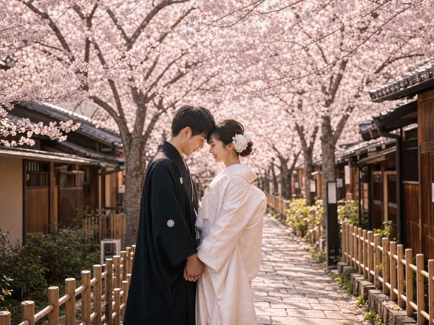 Can AI Wedding Photos Show Cultural Wedding Outfits? wedding inspiration image with a clear couple subject