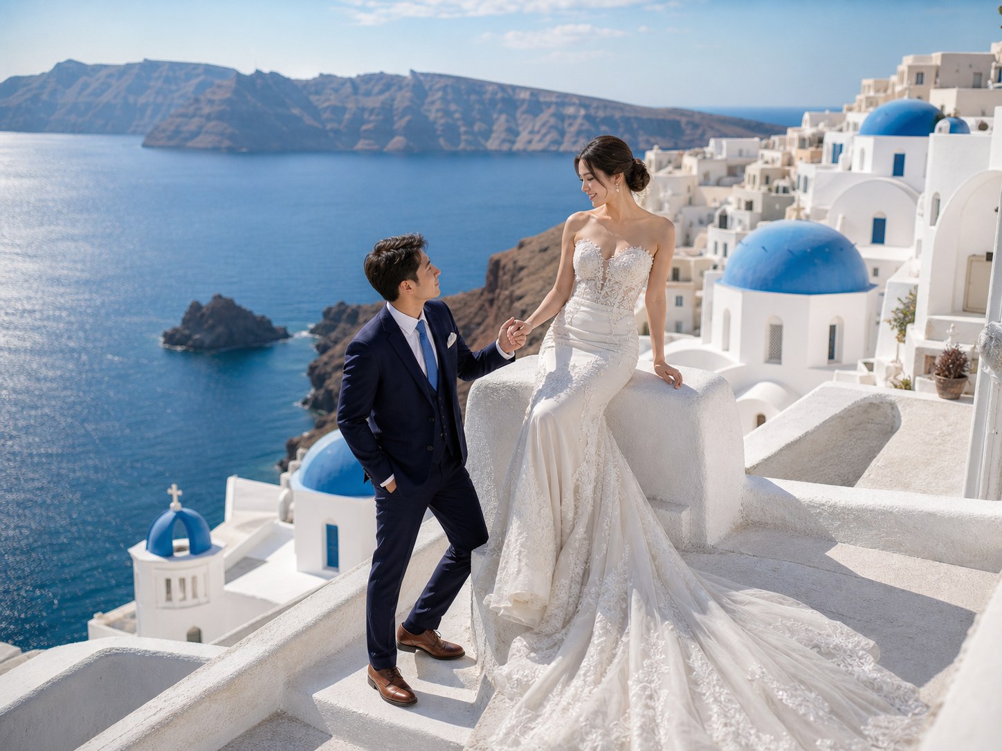 What If Our Real Wedding Photos Missed a Dream Location? wedding inspiration image with a clear couple subject
