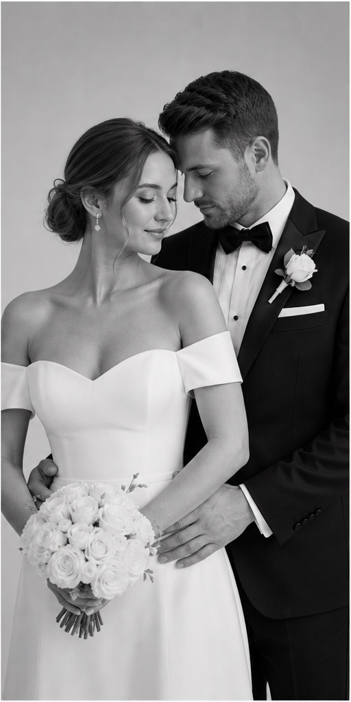 Nora & Ellis wedding invitation preview